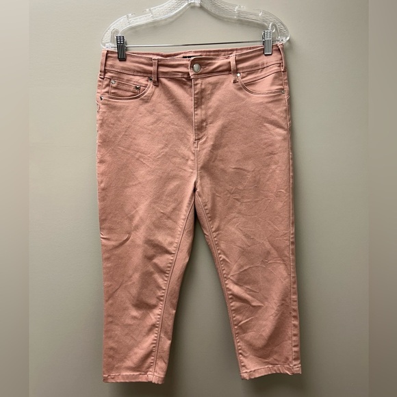 Suko Jeans Pink Cropped Pants - Picture 1 of 3